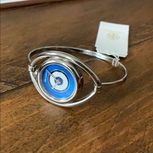 tory burch evil eye watch